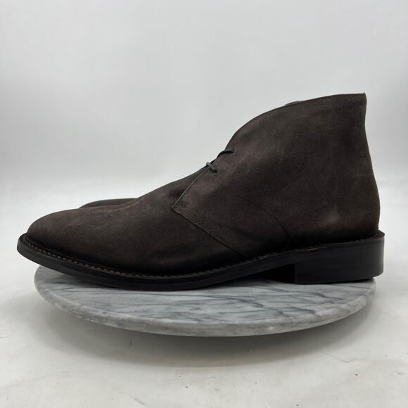 Thursday Boot Co Mens 16 Chukka Boot Ash Scout Suede Leather Handmade Shoes - Picture 4 of 14